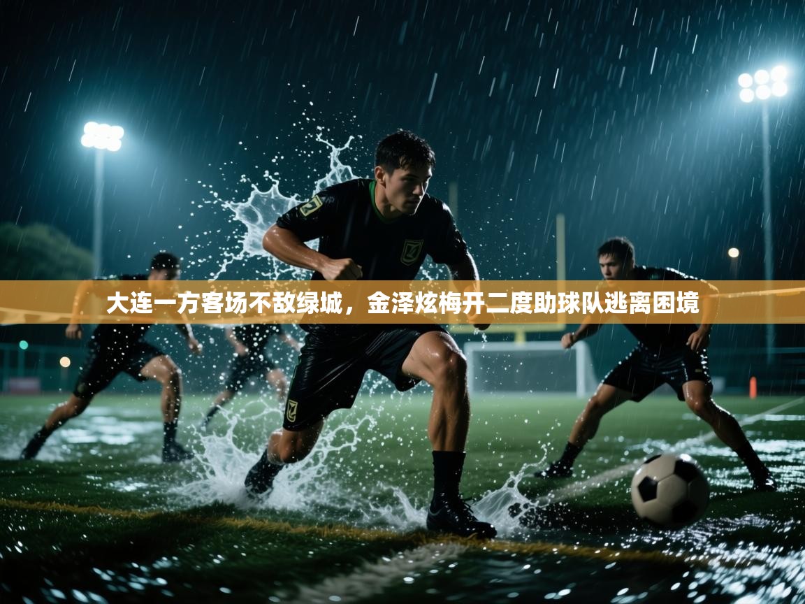 大连一方客场不敌绿城,金泽炫梅开二度助球队逃离困境